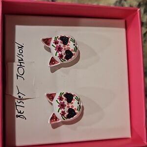 Betsy Johnson stud earrings